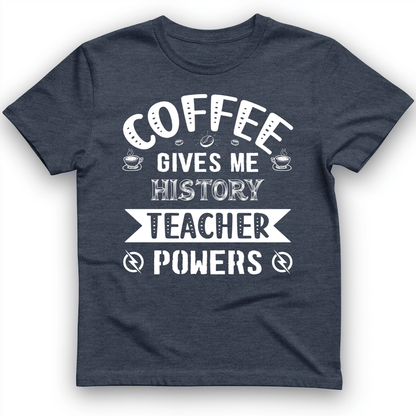 Coffee Power T-Shirt Heather Navy / S