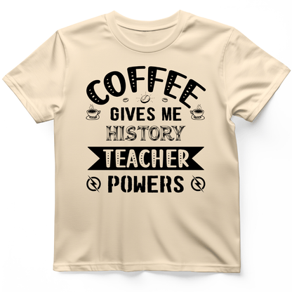 Coffee Power T-Shirt Natural / S