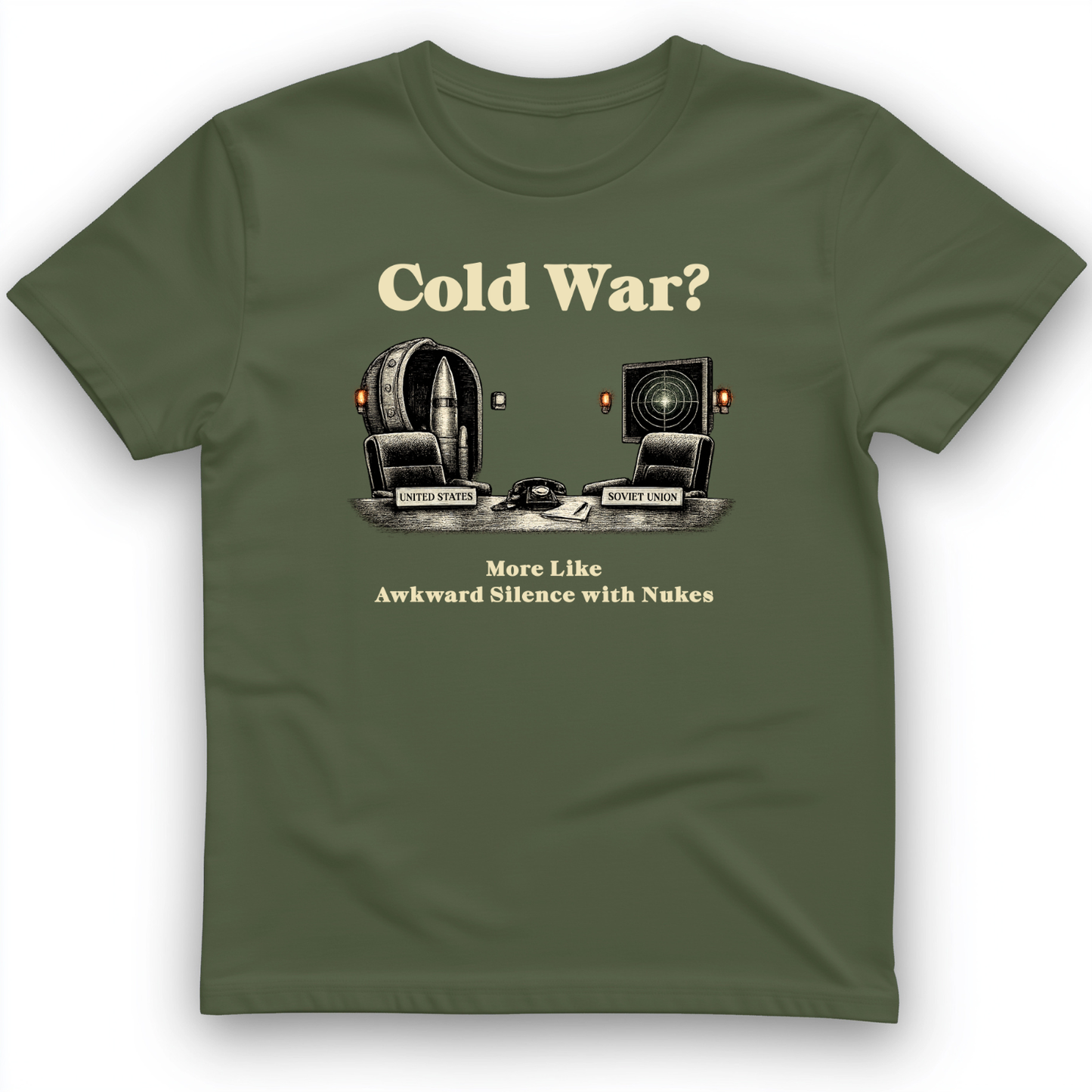 Cold War T-Shirt Military Green / S