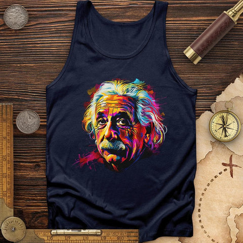 Colorful Albert Einstein Tank – Historeetees