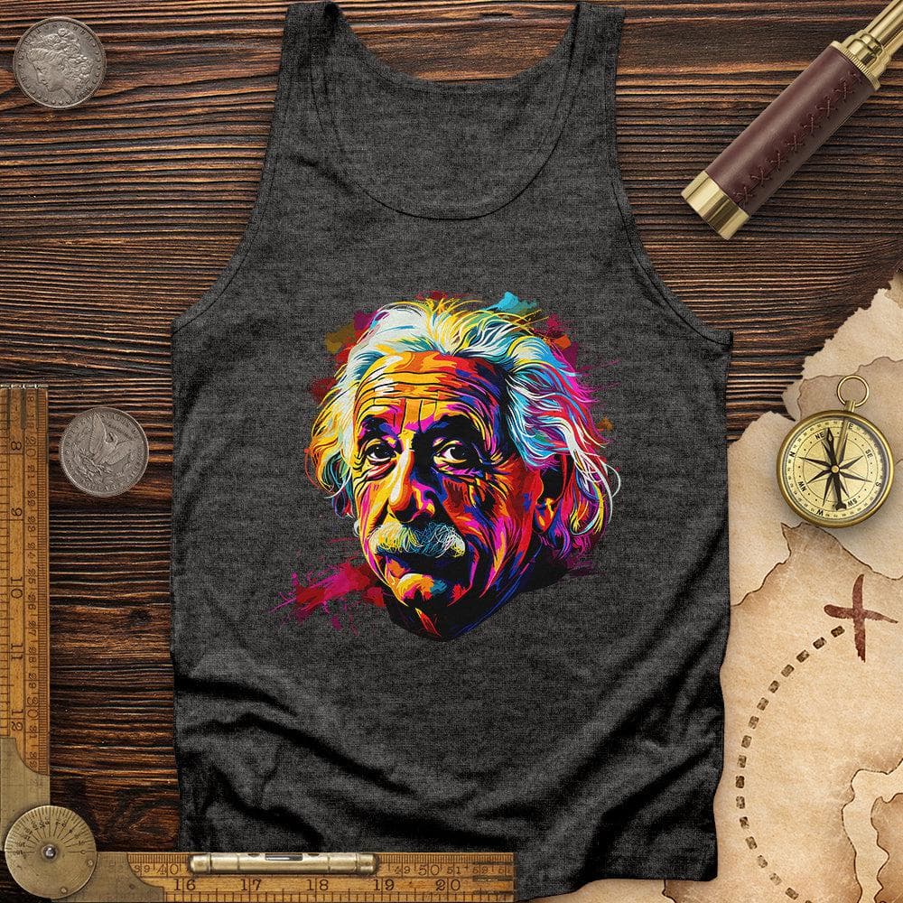 Colorful Albert Einstein Tank – HistoreeTees