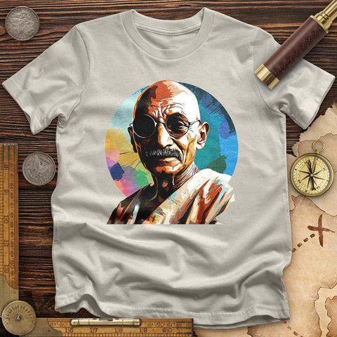 Colorful Ghandi T-Shirt