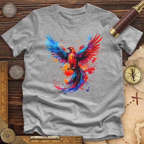 Colorful Phoenix High Quality Tee Athletic Heather / S