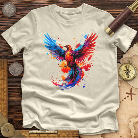 Colorful Phoenix High Quality Tee Natural / S