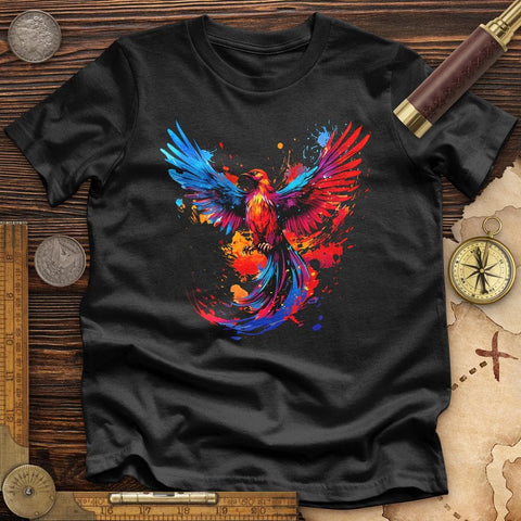 Colorful Phoenix Premium QualityTee Black / S