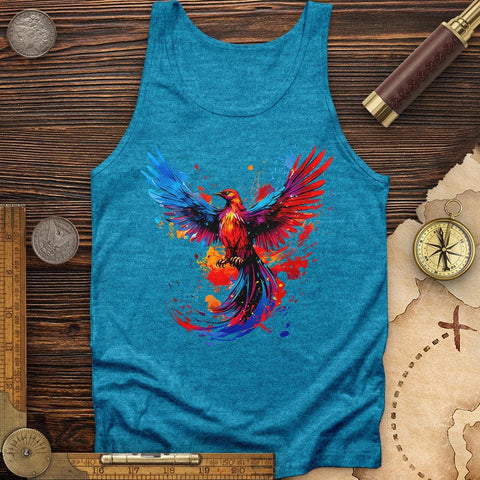 Colorful Phoenix Tank Aqua TriBlend / XS