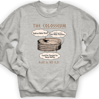 Colosseum Crewneck Sport Grey / S