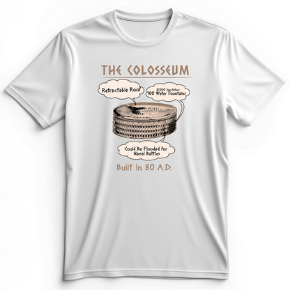 Colosseum Premium Tee White / S