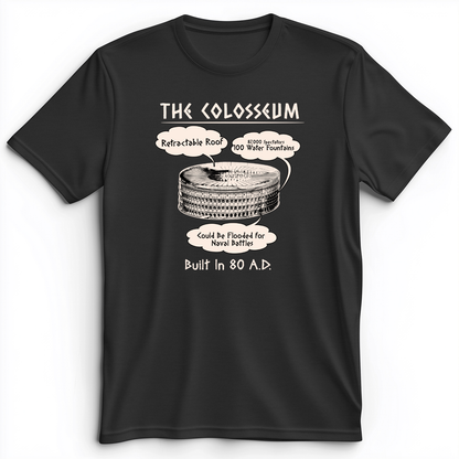 Colosseum Premium Tee Dark Grey Heather / S