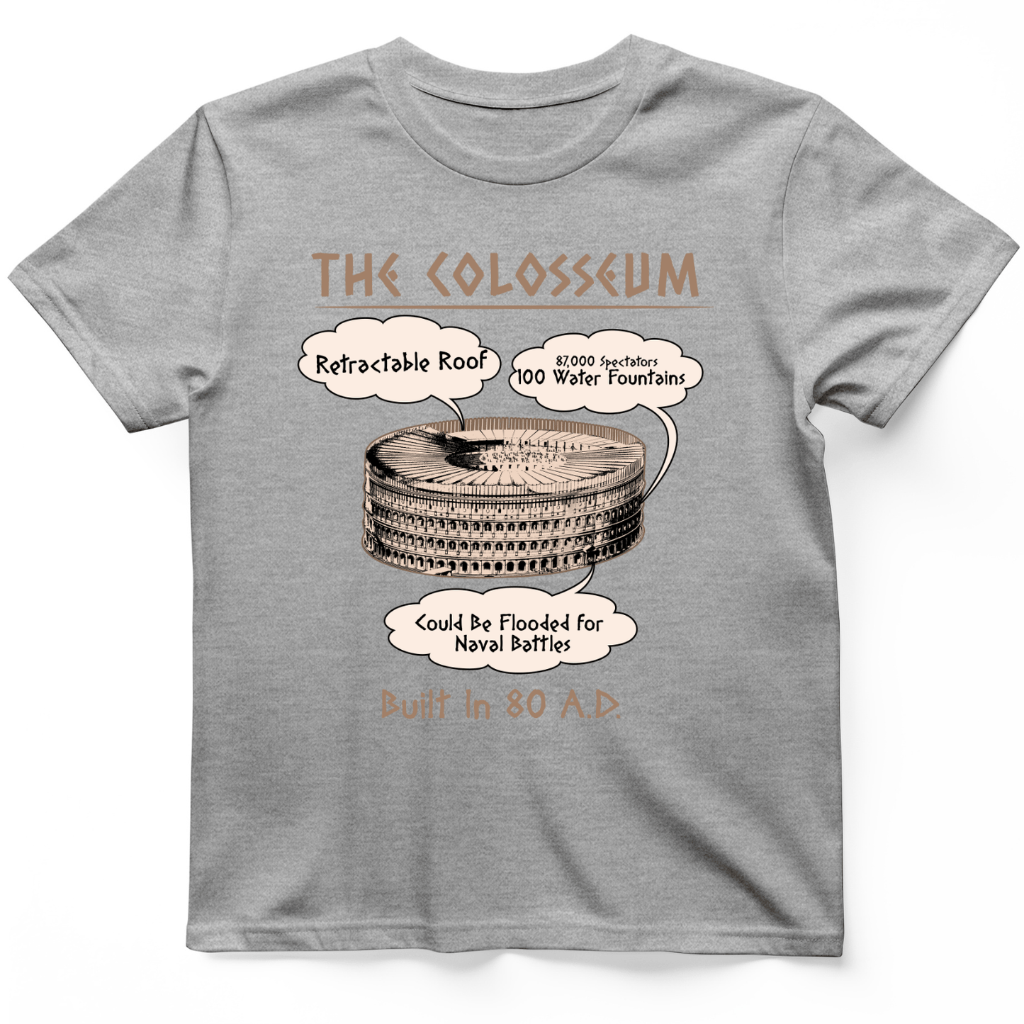 Colosseum T-Shirt Sport Grey / S
