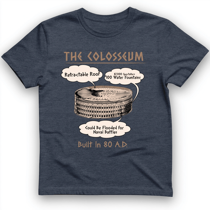 Colosseum T-Shirt Heather Navy / S