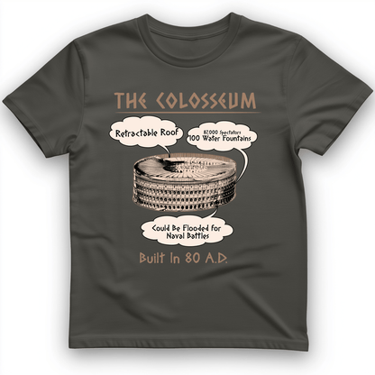 Colosseum T-Shirt Charcoal / S