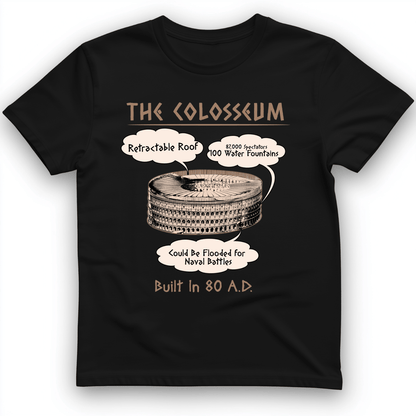 Colosseum T-Shirt Black / S