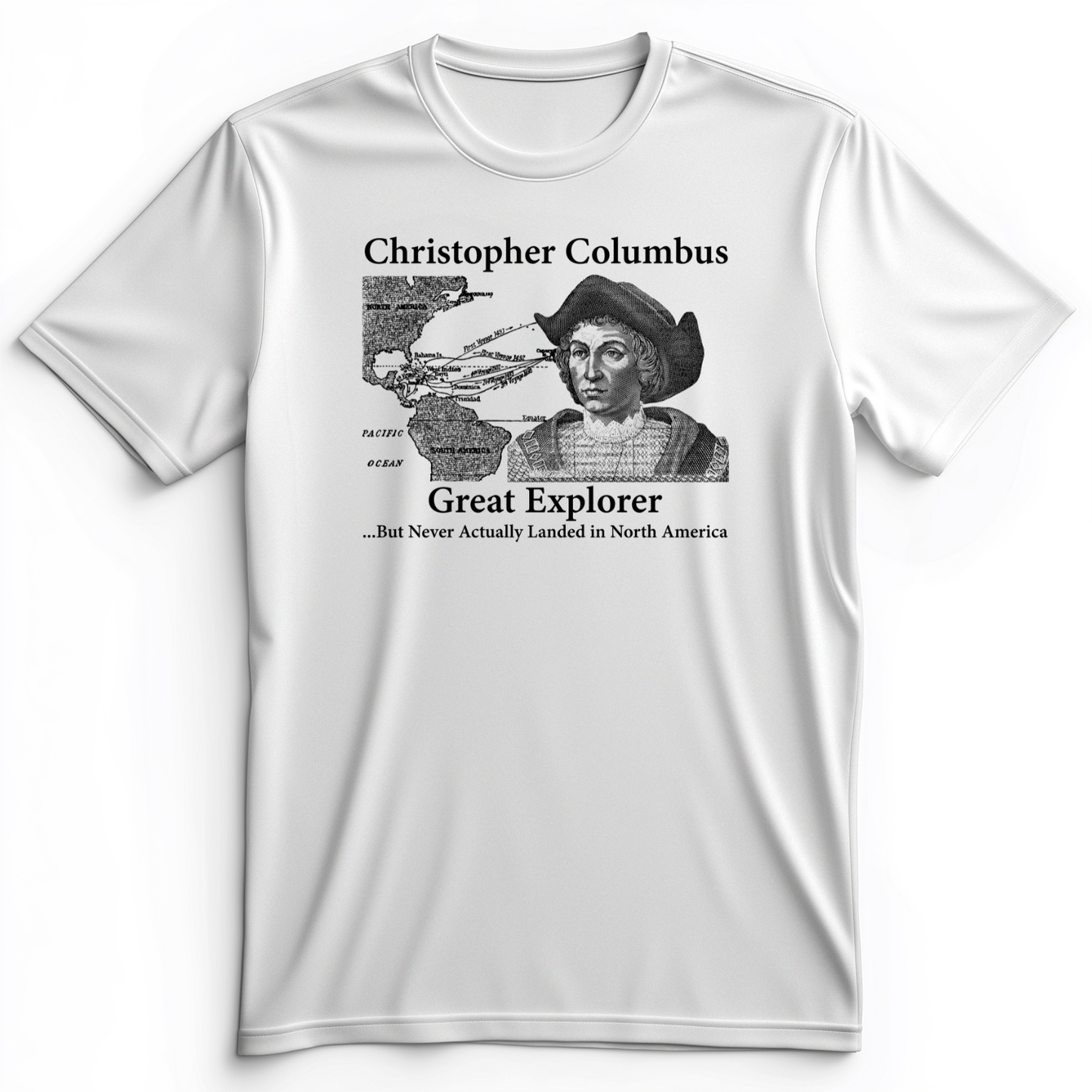 Columbus Day Premium Tee White / S