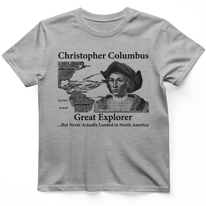 Columbus Day T-Shirt Sport Grey / S