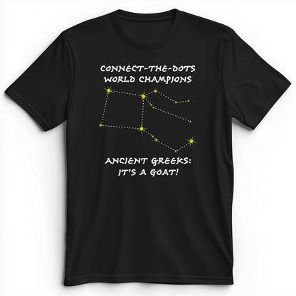 Connect The Dots Premium Tee Black / S