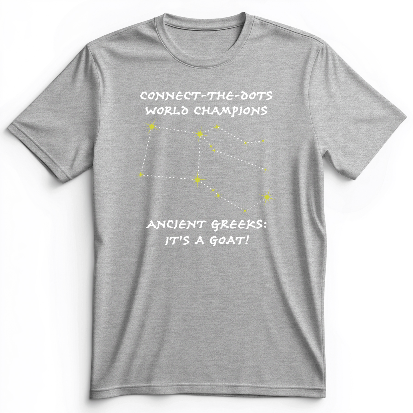 Connect The Dots Premium Tee Athletic Heather / S
