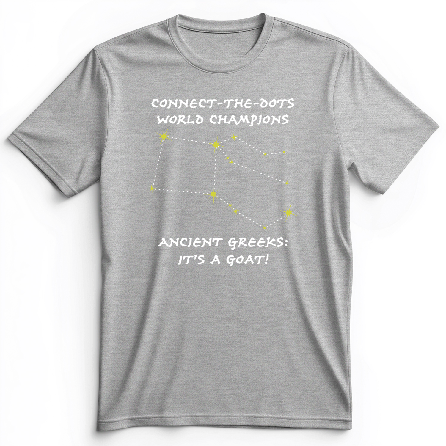 Connect The Dots Premium Tee Athletic Heather / S
