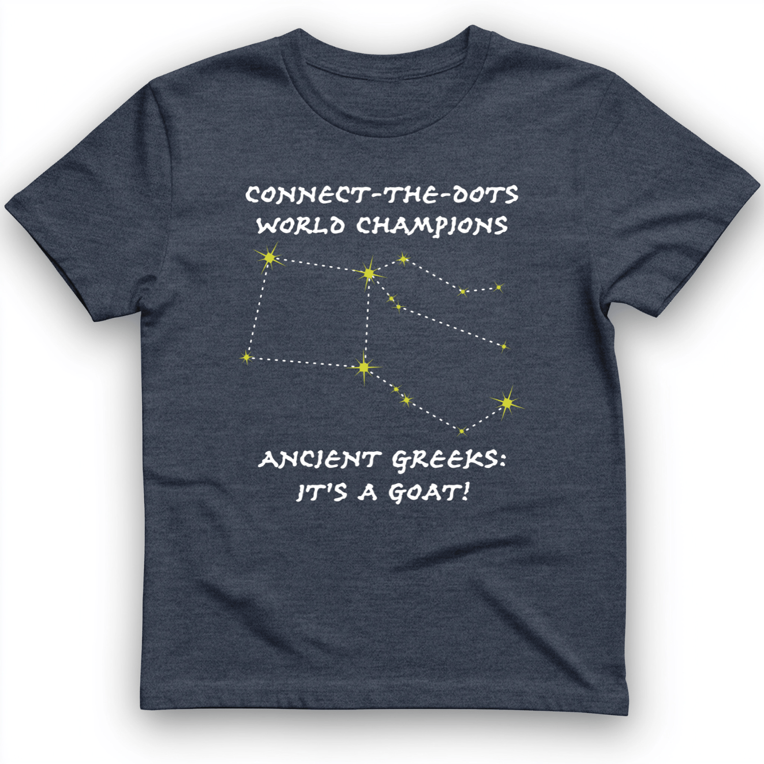 Connect The Dots T-Shirt Heather Navy / S
