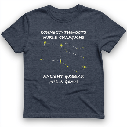 Connect The Dots T-Shirt Heather Navy / S