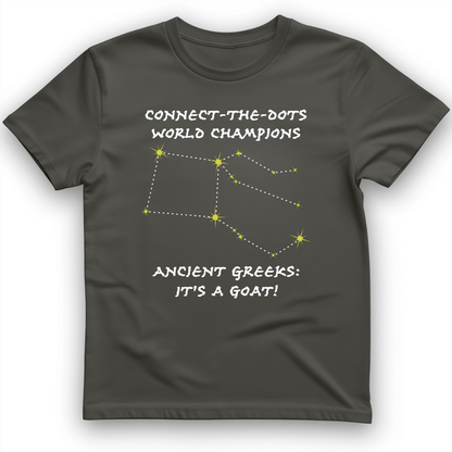 Connect The Dots T-Shirt Charcoal / S