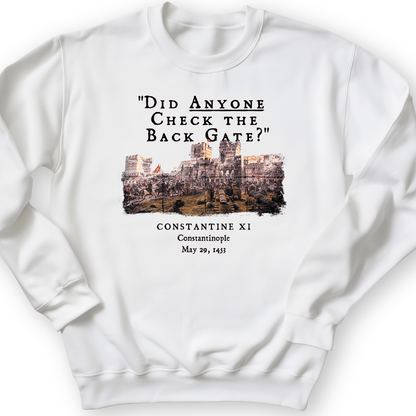 Constantinople Crewneck White / S