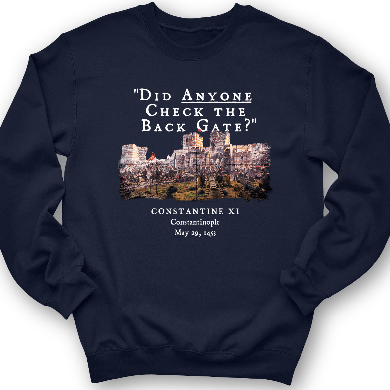 Constantinople Crewneck Navy / S