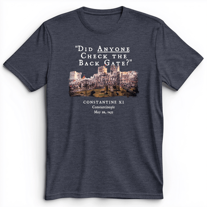 Constantinople Premium Tee Heather Navy / S