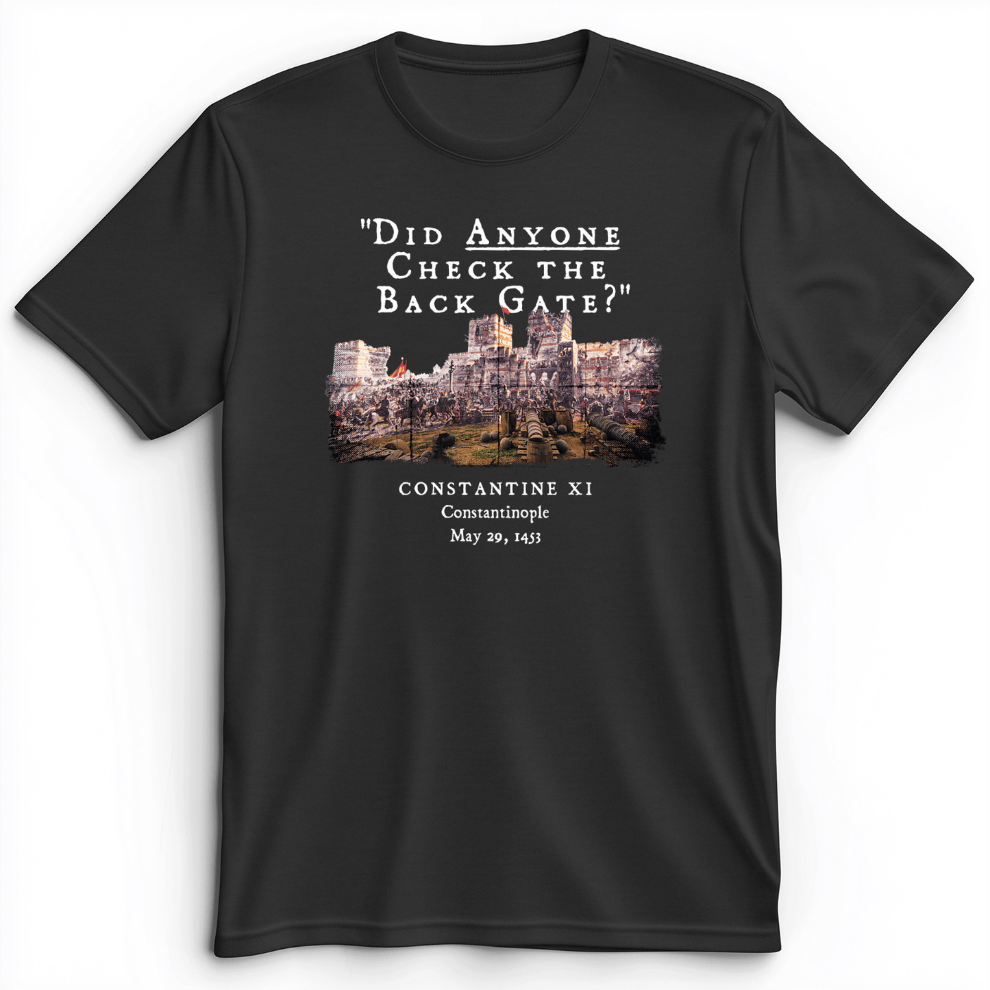 Constantinople Premium Tee Dark Grey Heather / S