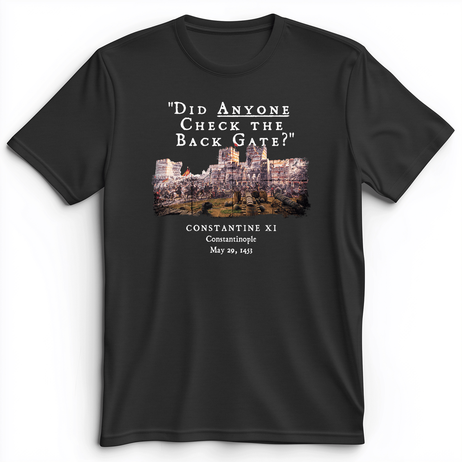 Constantinople Premium Tee Dark Grey Heather / S