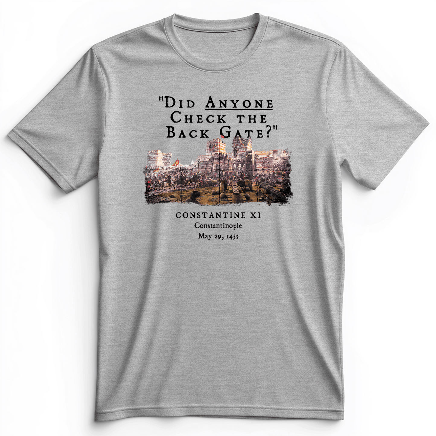 Constantinople Premium Tee Athletic Heather / S