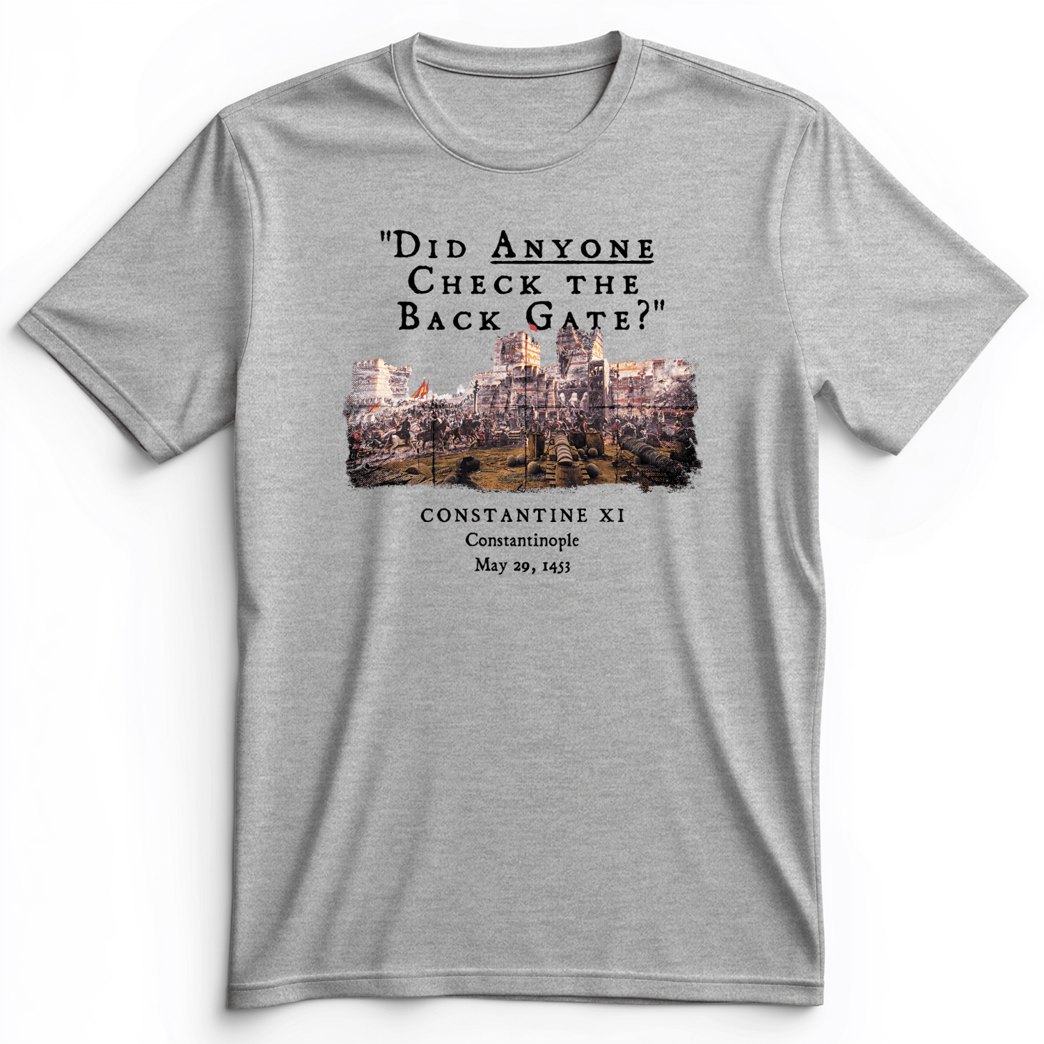 Constantinople Premium Tee Athletic Heather / S