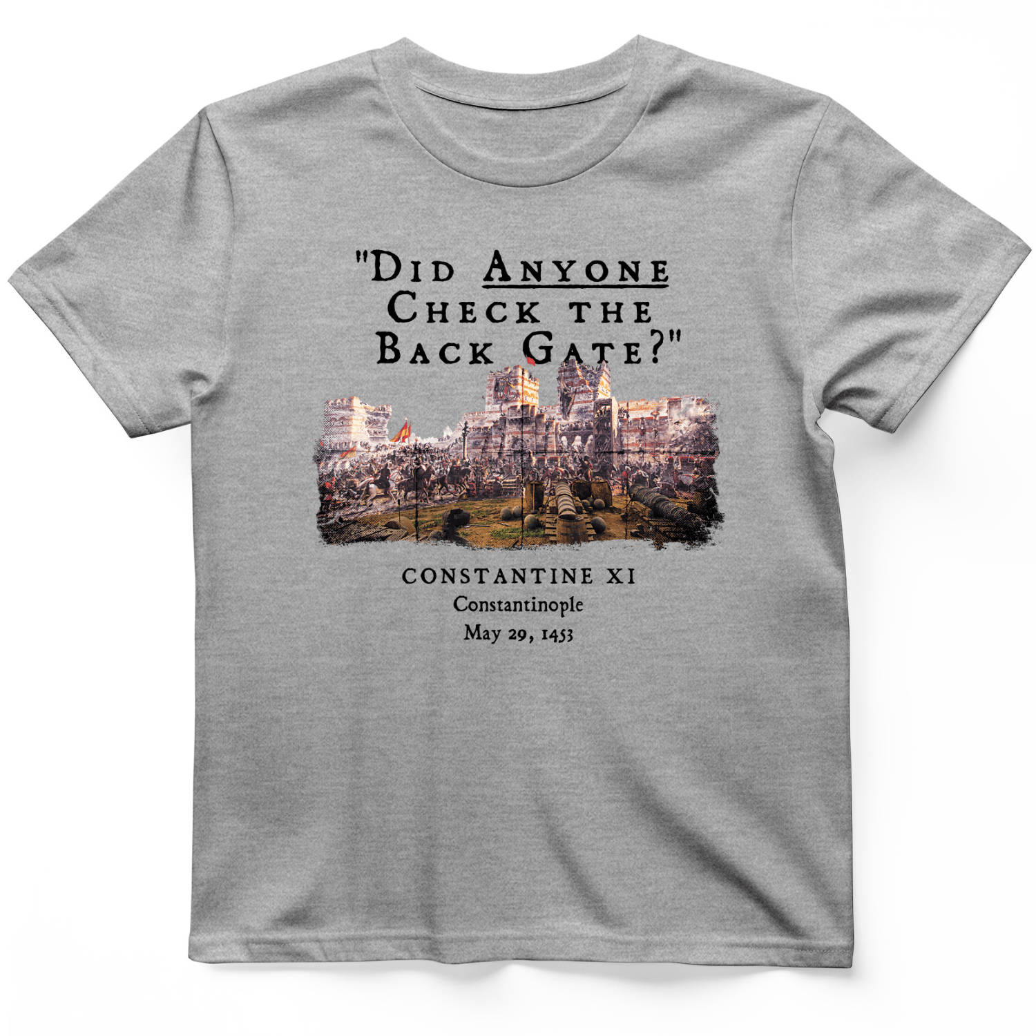 Constantinople T-Shirt Sport Grey / S