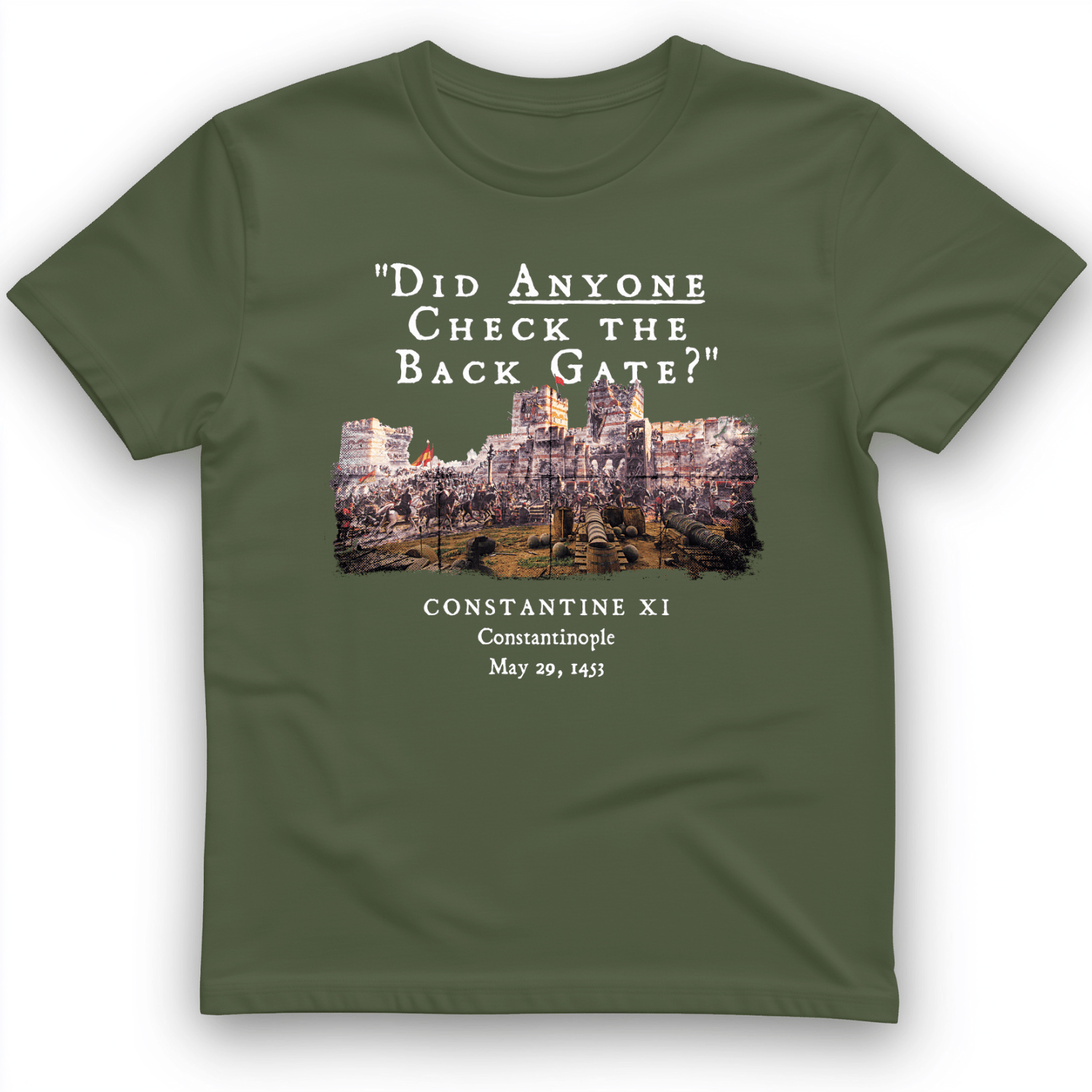 Constantinople T-Shirt Military Green / S