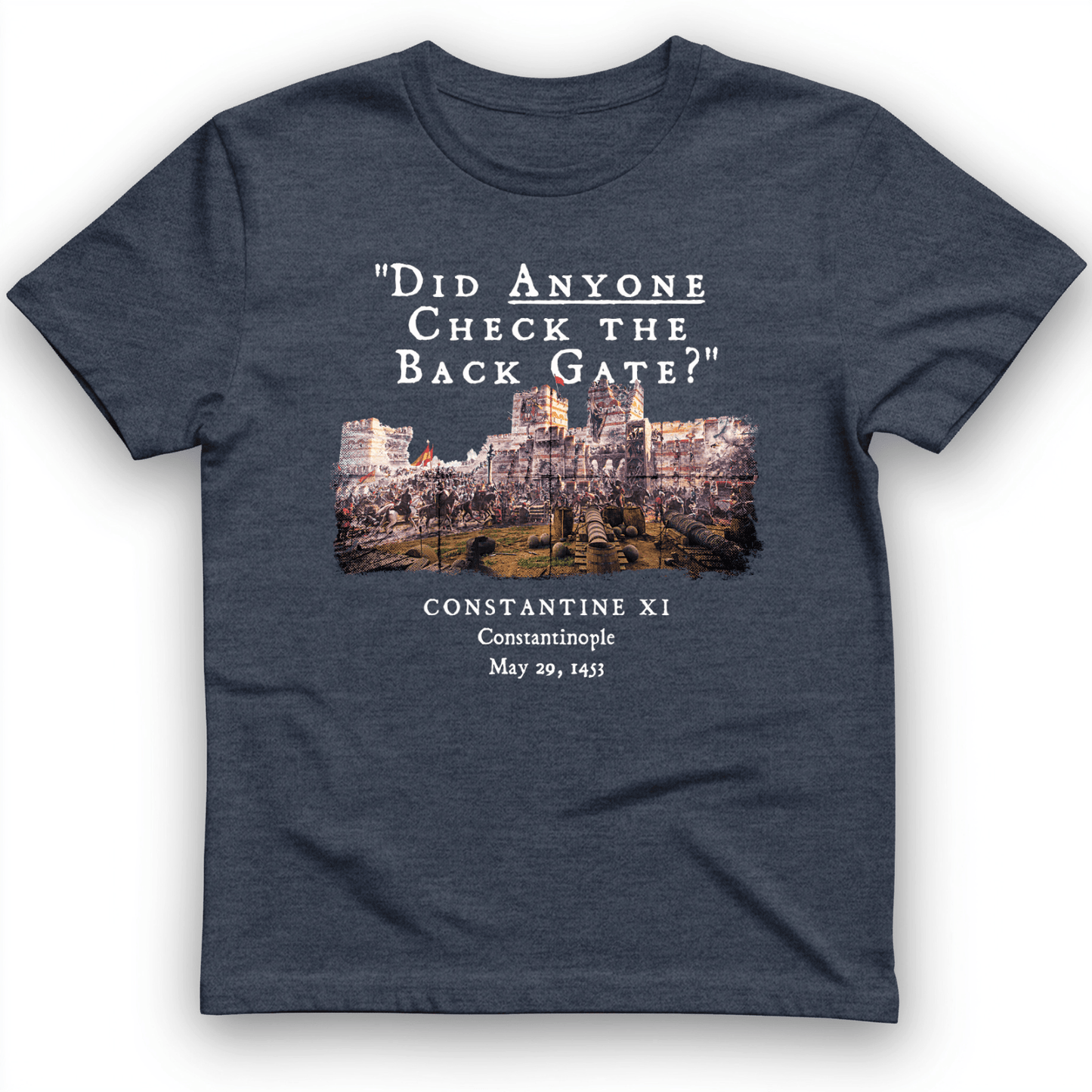 Constantinople T-Shirt Heather Navy / S