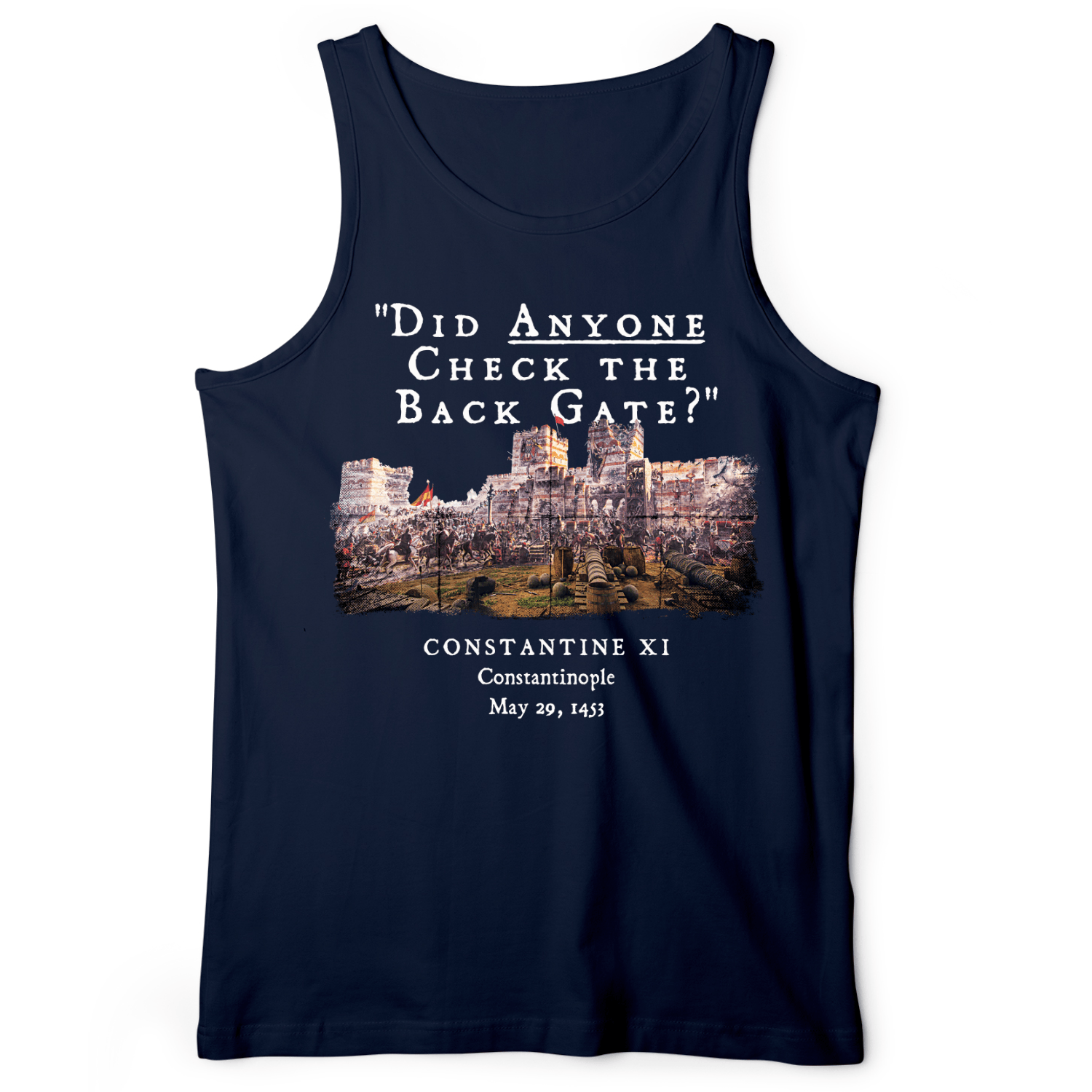 Constantinople Tank Navy / XS