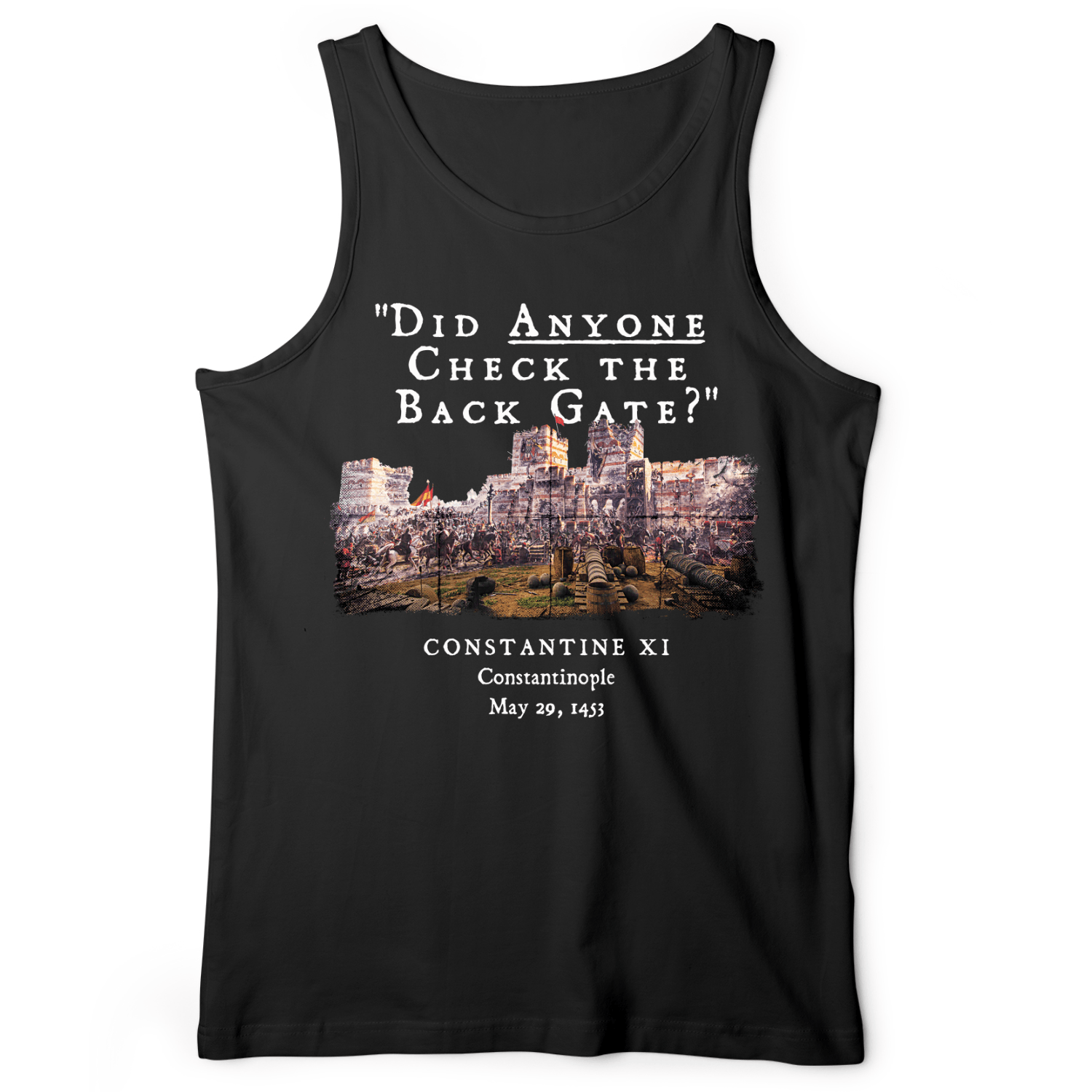 Constantinople Tank Black / XS