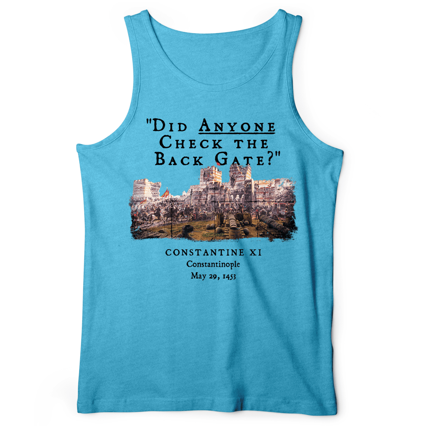 Constantinople Tank Aqua TriBlend / XS