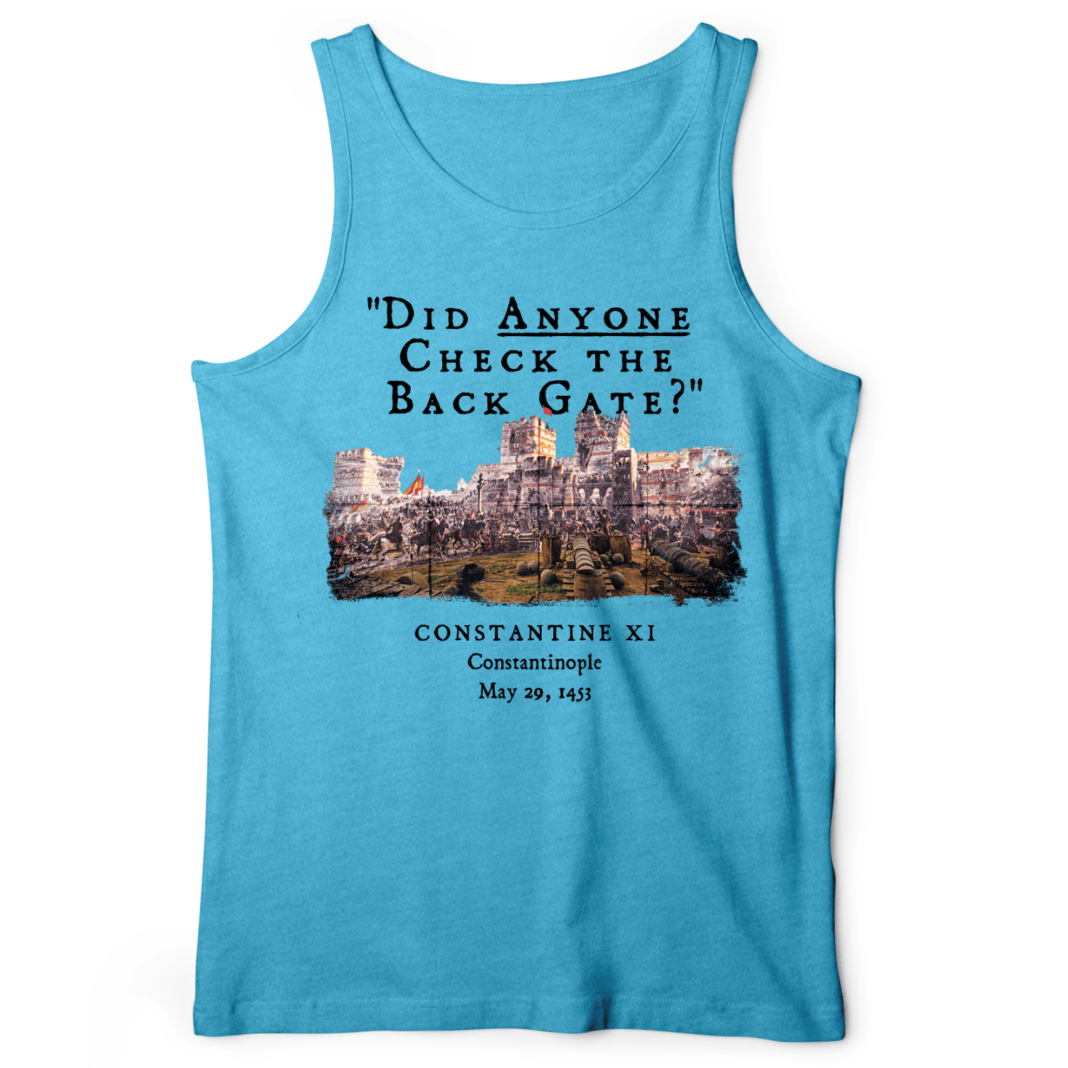 Constantinople Tank Aqua TriBlend / XS