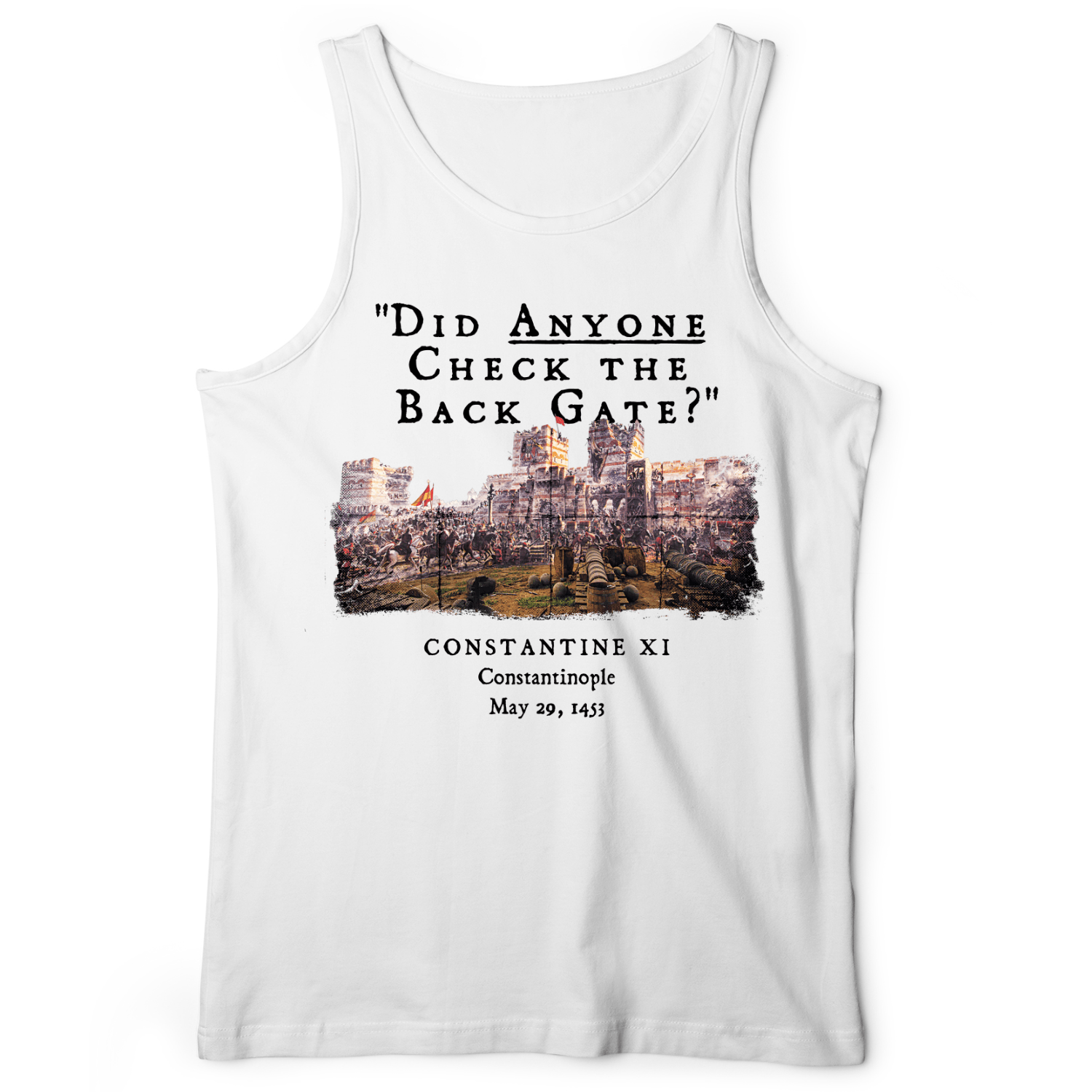 Constantinople Tank White / XS