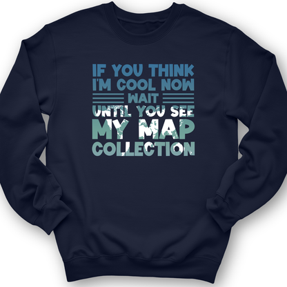 Cool Now Crewneck Navy / S
