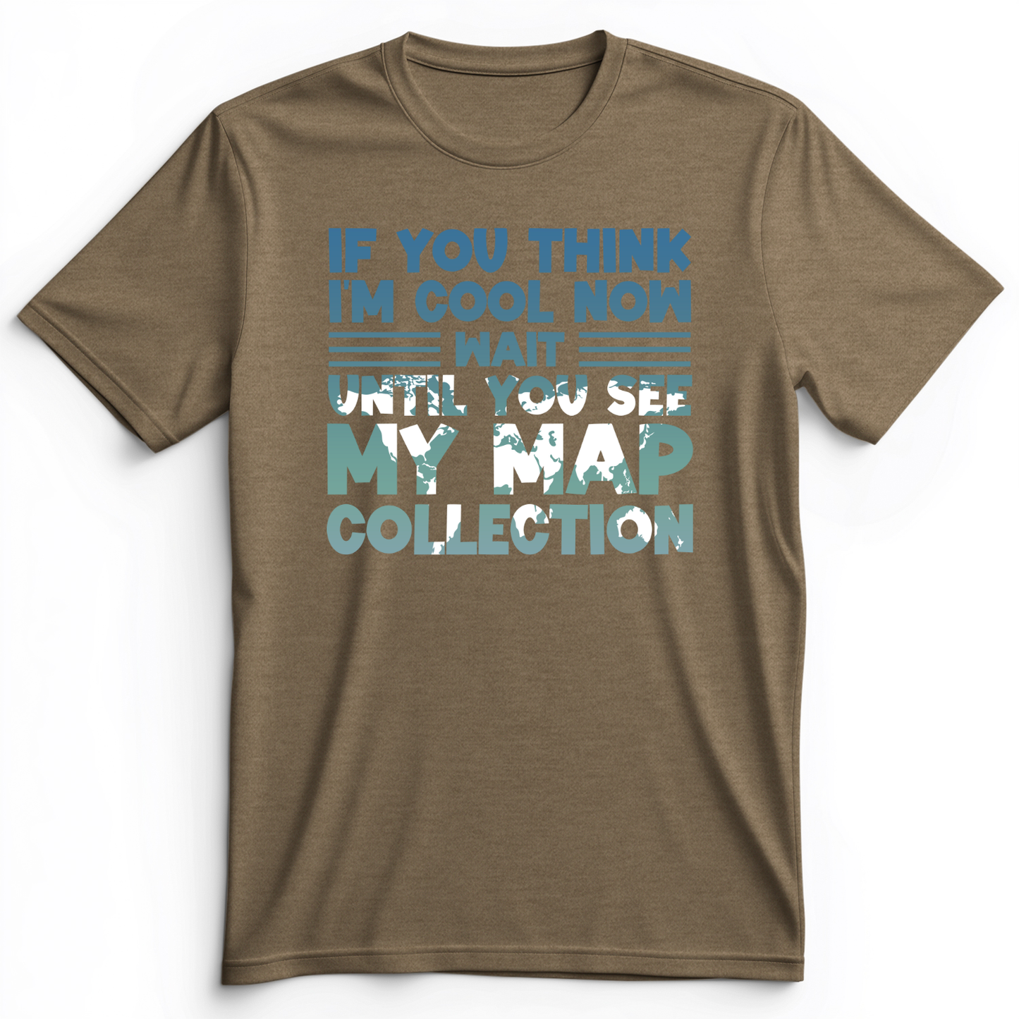 Cool Now Premium Tee Heather Olive / S