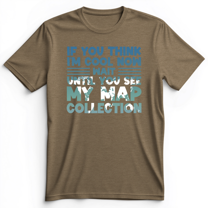 Cool Now Premium Tee Heather Olive / S