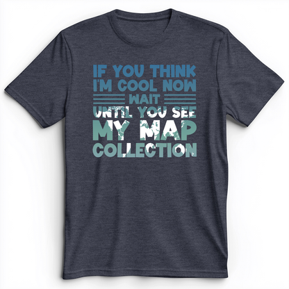 Cool Now Premium Tee Heather Navy / S