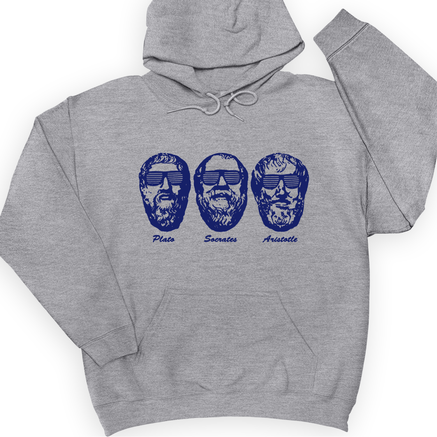 Cool Philosophers Hoodie Sport Grey / S
