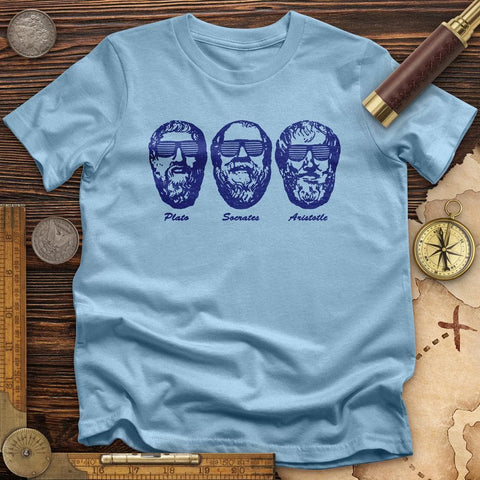 Cool Philosophers T-Shirt Light Blue / S