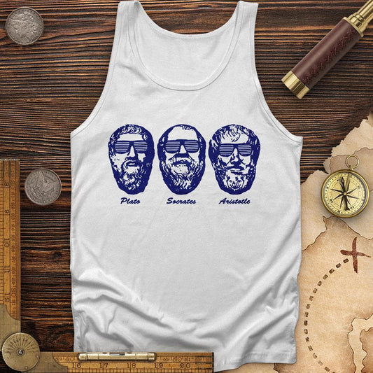 Cool Philosophers Tank White / XS