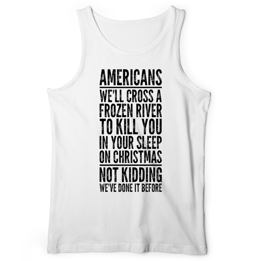 Cross A River on XMas Tank White / XS