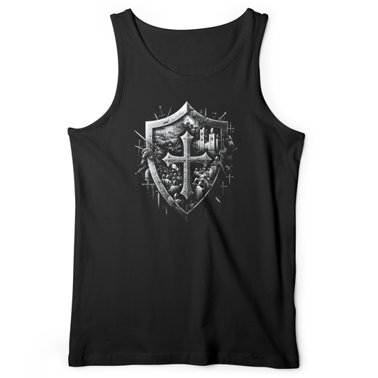 Crusader's Last Shield Tank Black / XS