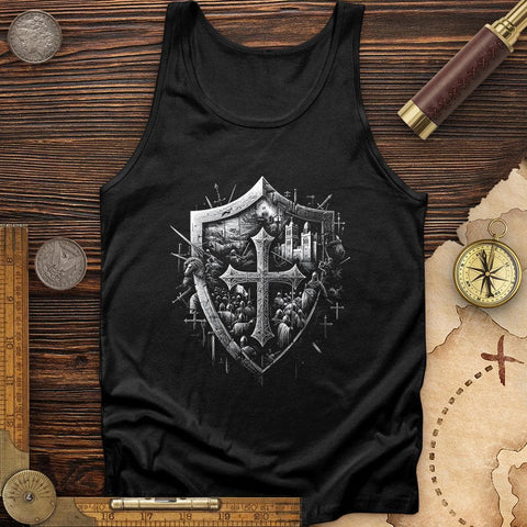 Crusader's Last Shield Tank Black / XS